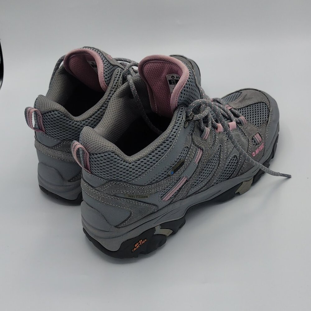 Hi-Tec Womens Apex Lite Mid Waterproof Round Toe Hiking Ankle Boots Size 9.5 - Picture 3 of 7